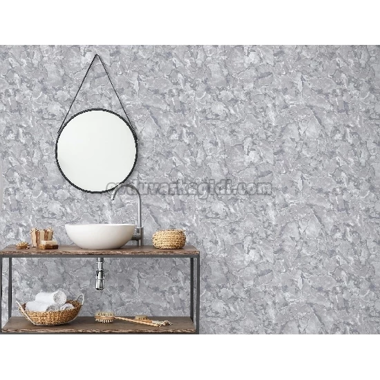 Adawall Roka Gri Modern Mermer Desenli 23103-4 Duvar Kağıdı 16.50 M²