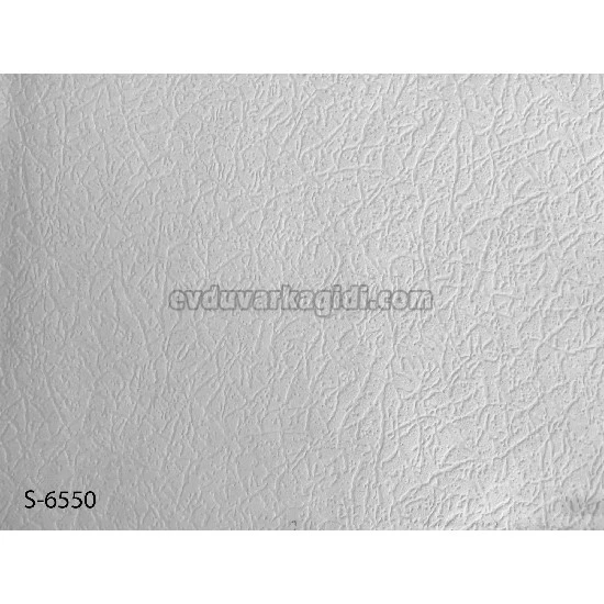 Yasham Seela Boyanabilir Beyaz Kabartma Doku Sıva Desenli S-6550 Duvar Kağıdı 26.5 M²