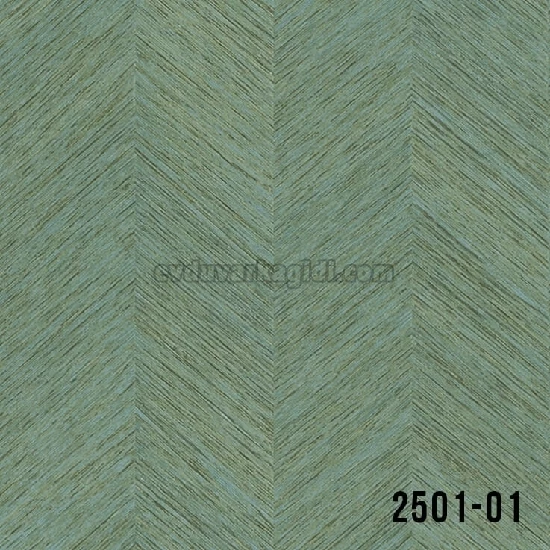 Decowall Odessa Yeşil Çizgi Desenli 2501-01 Duvar Kağıdı 16,50 M2