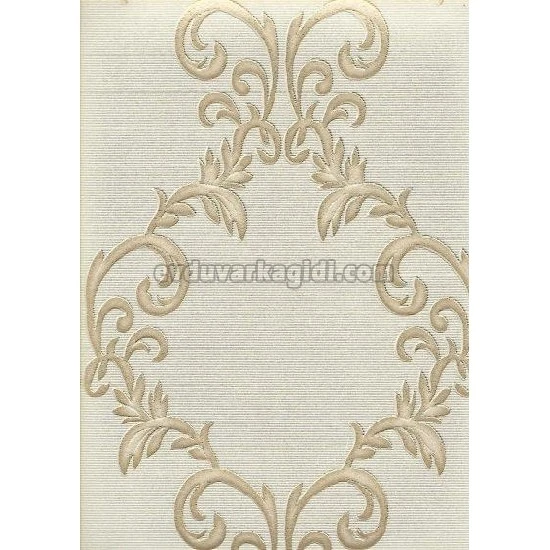 Livart Genesis Bej Gold Damask Desenli 3002-3 Duvar Kağıdı 16.50 M²