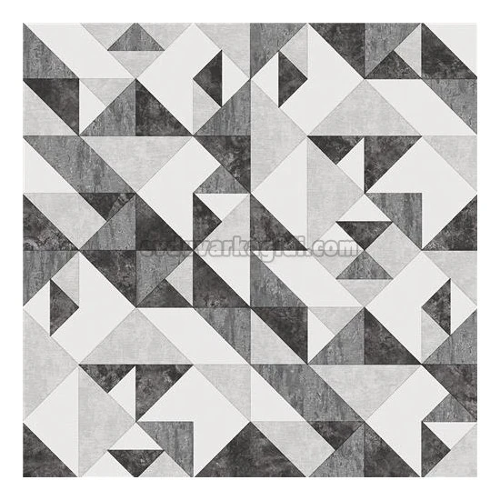 Duka Lifestyle Beyaz Zemin Gri Gümüş Siyah Geometrik Desenli 23740-4 Duvar Kağıdı 10.60 M²