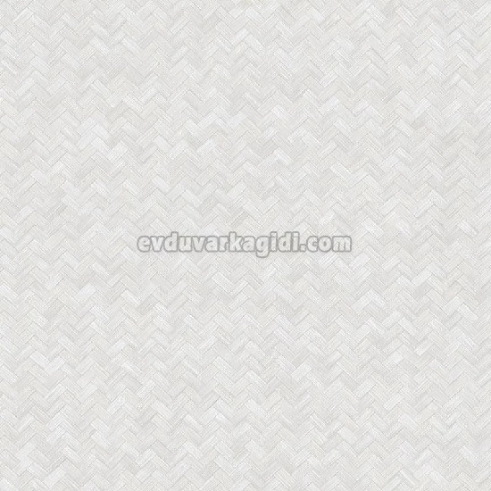 Adawall Vera Beyaz Zigzag Geometrik Desenli 1511-1 Duvar Kağıdı 16.50 M²