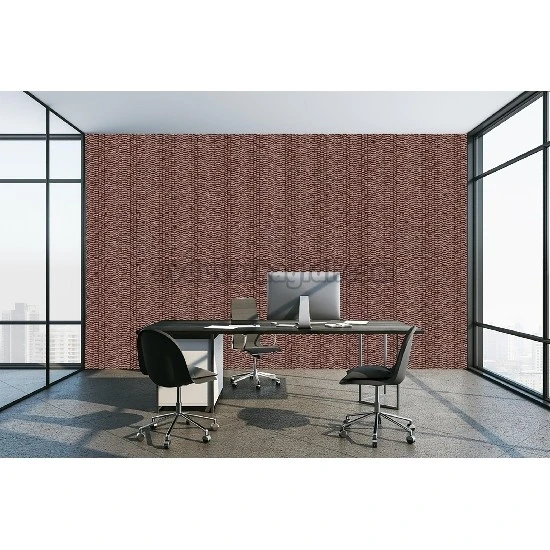 Decowall Retro Bej Bordo Retro Kumaş Desenli 5007-06 Duvar Kağıdı 16.50 M²