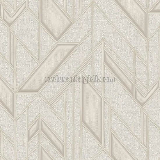 Adawall Icon Krem Bej Modern Minimal Geometrik Desenli 24113-2 Duvar Kağıdı 16.50 M²