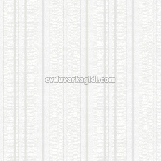 Adawall Octagon Beyaz Modern Çizgi Desenli 1208-1 Duvar Kağıdı 10,60 M²