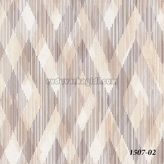 Decowall Orlando Kahve Geometrik Baklava Desenli 1507-02 Duvar Kağıdı 16.50 M²