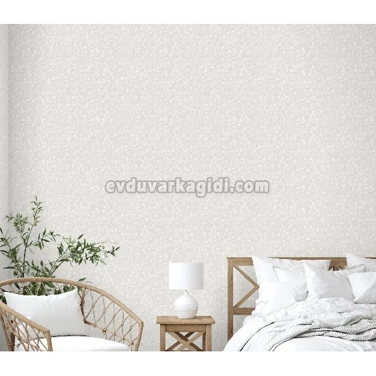 Adawall Vera Beyaz Modern Geometrik Desenli 1512-1 Duvar Kağıdı 16.50 M²