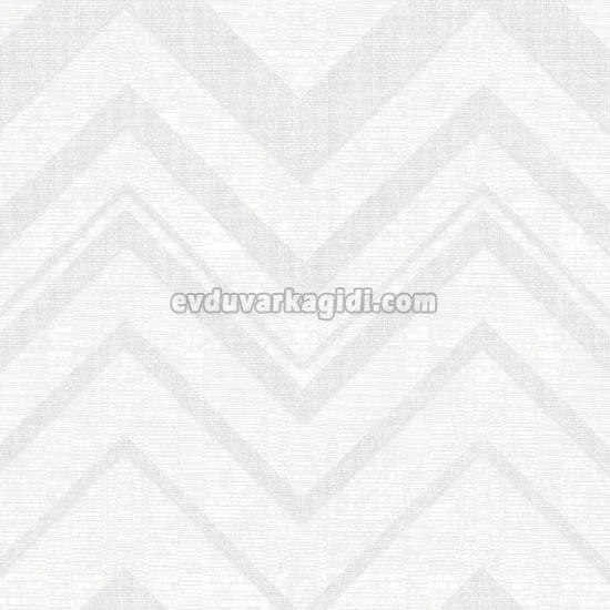 Adawall Octagon Beyaz Zigzag Desenli 1207-1 Duvar Kağıdı 10,60 M²