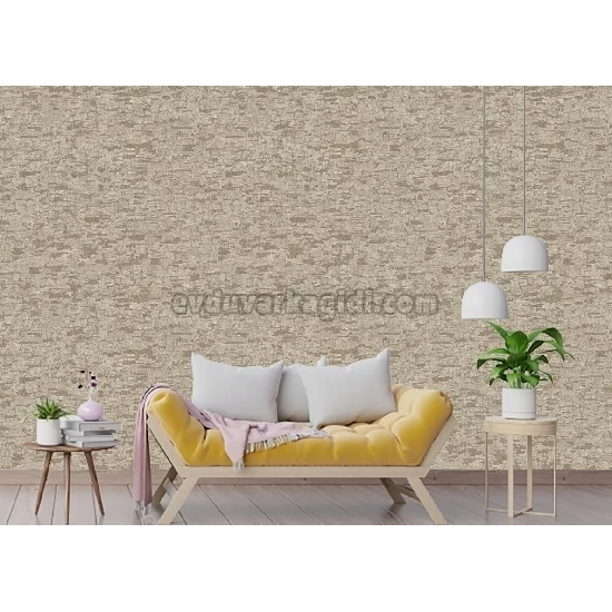 Adawall Omega Koyu Krem Eskitme Desenli 23210-4 Duvar Kağıdı 16.50 M²