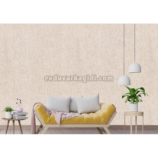 Decowall Orlando Açık Kahve Dokulu Düz Desenli 1512-03 Duvar Kağıdı 16.50 M²