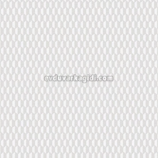 Adawall Omega Beyaz Geometrik Desenli 23208-1 Duvar Kağıdı 16.50 M²
