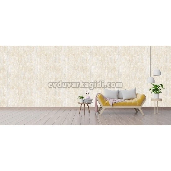 Bella Wallcoverings Krem Sarı Eskitme Düz Desenli RS75141 Duvar Kağıdı 16.50 M²