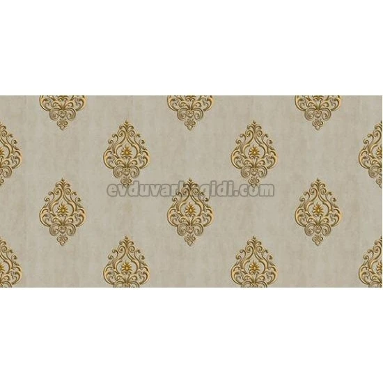 Ottoman Wallcoverings Vizon Bakır Damask Desenli A0026 Duvar Kağıdı 16.50 M²