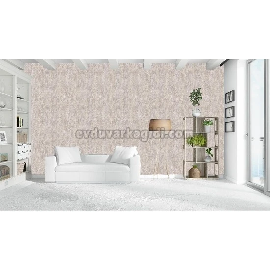 Decowall Retro Açık Gri Soyut Eskitme Düz Desenli 5005-04 Duvar Kağıdı 16.50 M²