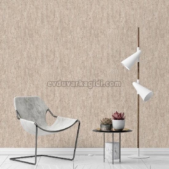 Duka Modern Mood Bej Zemin Üstünde Bej Eskitme Beton Desenli 16123-2 Duvar Kağıdı 16.50 M²