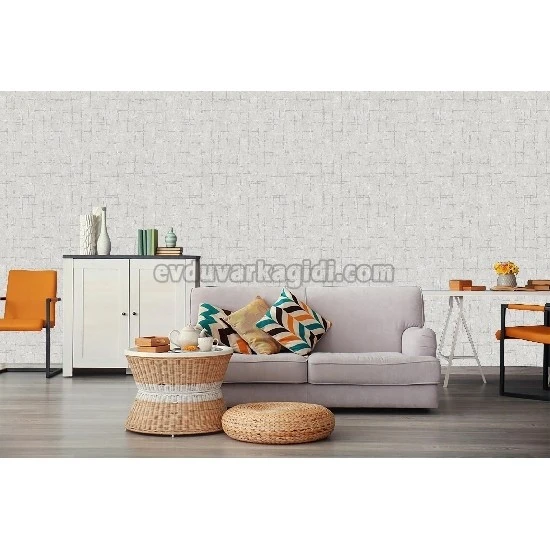 Adawall Seven Açık Gri Modern Çizgi Desenli 7813-3 Duvar Kağıdı 16.50 M²