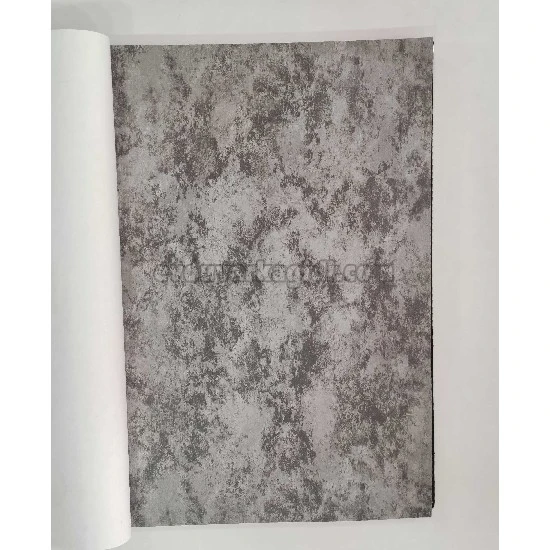 Golden Black Gri Siyah Eskitme Beton Sıva Desenli 41197 Duvar Kağıdı 16.10 M²