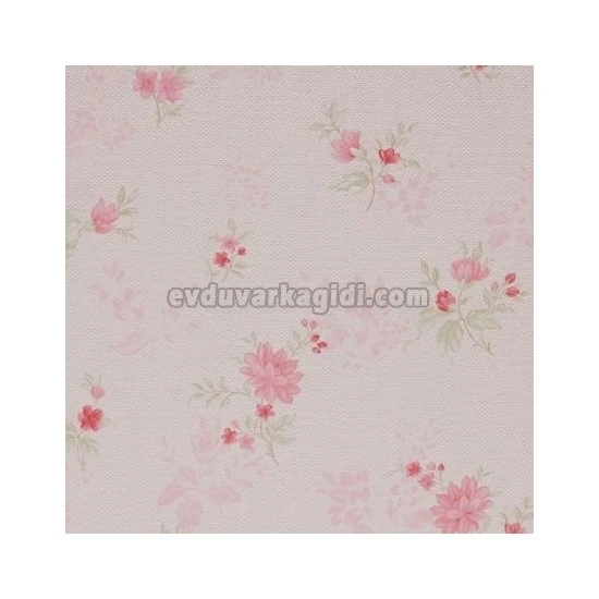 Golden Flamingo Pembe Serpme Çiçek Desenli 17402 Duvar Kağıdı 5 M²