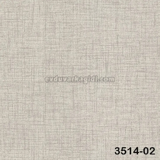 Decowall Tudor Açık Bej Düz Kumaş Keten Desenli 3514-02 Duvar Kağıdı 16.50 M²