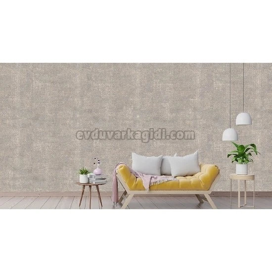 Decowall Orlando Açık Gri Dokulu Retro Desenli 1504-03 Duvar Kağıdı 16.50 M²