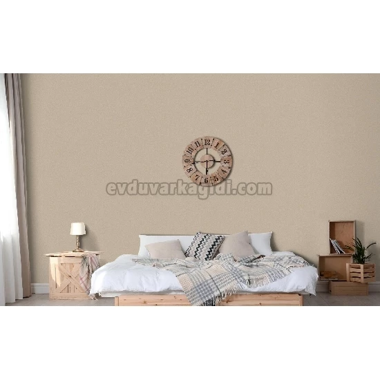 Adawall Dante Bej Dokulu Düz Desenli 1410-4 Duvar Kağıdı 10.60 M²