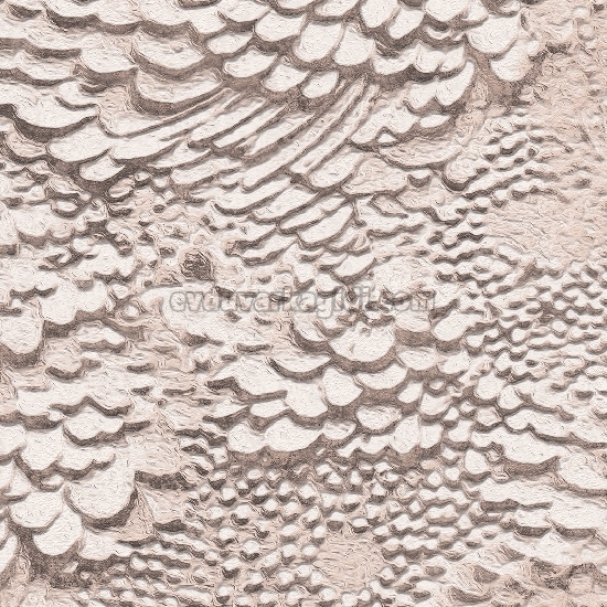 Duka Lifestyle Bej Zemin Üstüne Pudra Gri Doku Tasarım Desen 23530-2 Duvar Kağıdı 10.60 M²