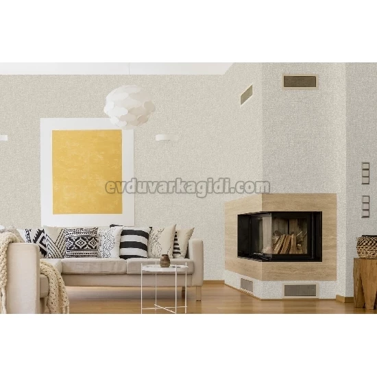 Adawall Roka Açık Bej Düz Desenli 23109-2 Duvar Kağıdı 16.50 M²