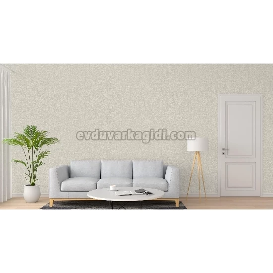 Adawall Roka Açık Bej Düz Desenli 23109-2 Duvar Kağıdı 16.50 M²