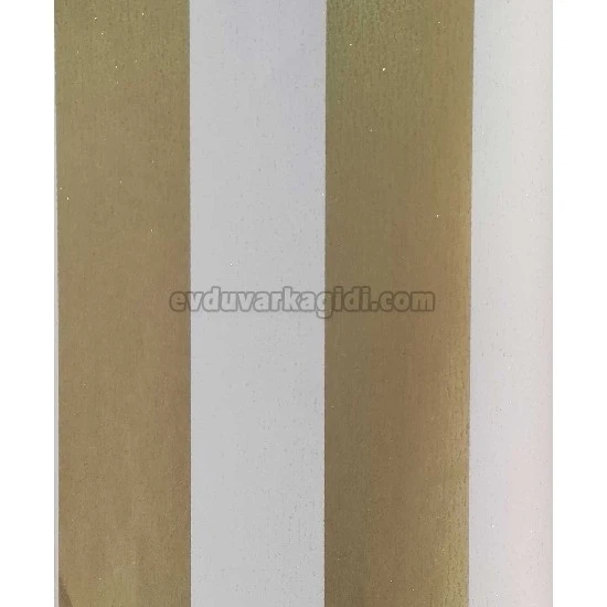 Golden Black Krem Gold Kabartma Dokulu Çizgili Desenli 41243 Duvar Kağıdı 16.10 M²