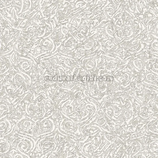 Duka Voyage Beyaz Zemin Gri Modern Doku Desenli 24550-1 Duvar Kağıdı 10.60 M²