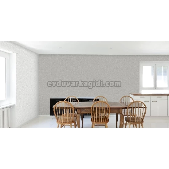 Adawall Roka Gri Düz Desenli 23109-3 Duvar Kağıdı 16.50 M²