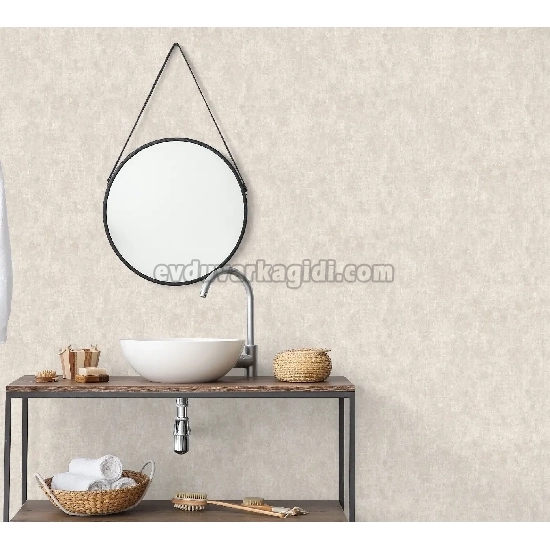 Adawall Muse Krem Kumaş Keten Efekt Desenli 25105-2 Duvar Kağıdı 16.50 M²
