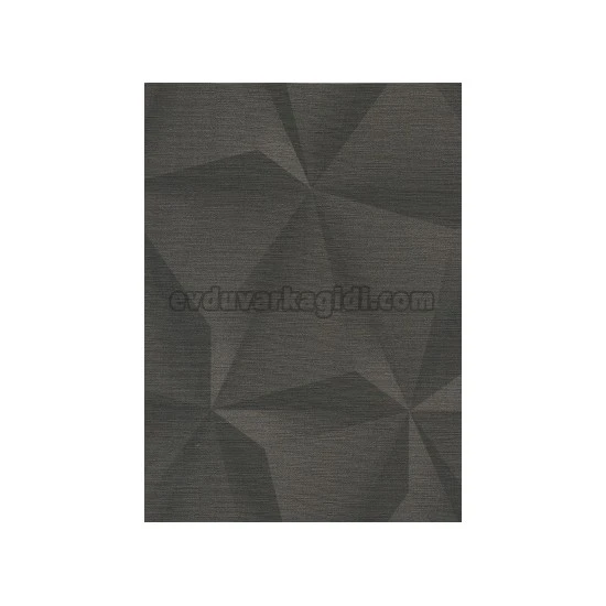 Livart Cashmir 3 Boyutlu Siyah Geometrik Desenli 700-4 Duvar Kağıdı 16.50 M²