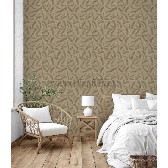 Adawall Icon Bej Kahve Modern Geometrik Desenli 24101-5 Duvar Kağıdı 16.50 M²
