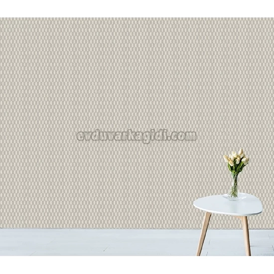 Adawall Omega Krem Gri Modern Geometrik Desenli 23208-3 Duvar Kağıdı 16.50 M²