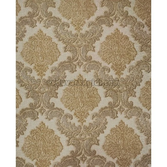 Maxwall Cappadocia Vizon Krem Gold Klasik Motifli Damask Desenli 42-002 Duvar Kağıdı 16.50 M²