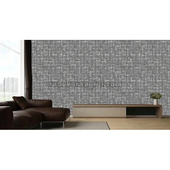 Adawall Seven Koyu Gri Modern Çizgi Desenli 7813-6 Duvar Kağıdı 16.50 M²