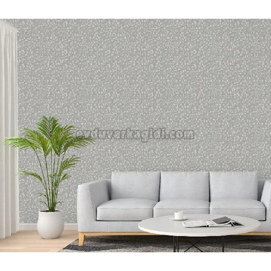 Adawall Vera Gri Modern Geometrik Desenli 1512-3 Duvar Kağıdı 16.50 M²