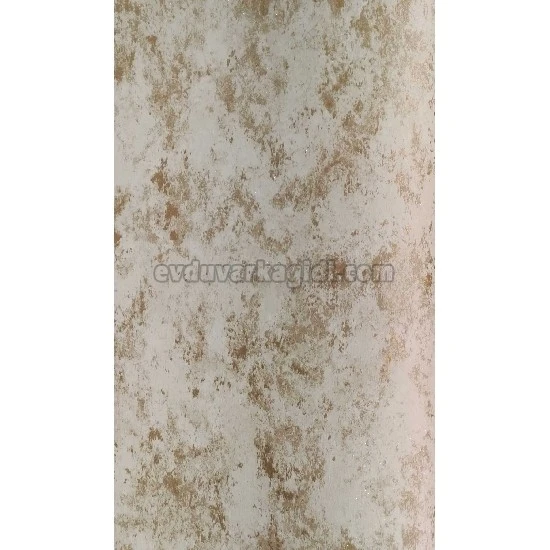 Golden Black Krem Zemin Üstüne Gold Eskitme Sıva Desenli 41253 Duvar Kağıdı 16.10 M²