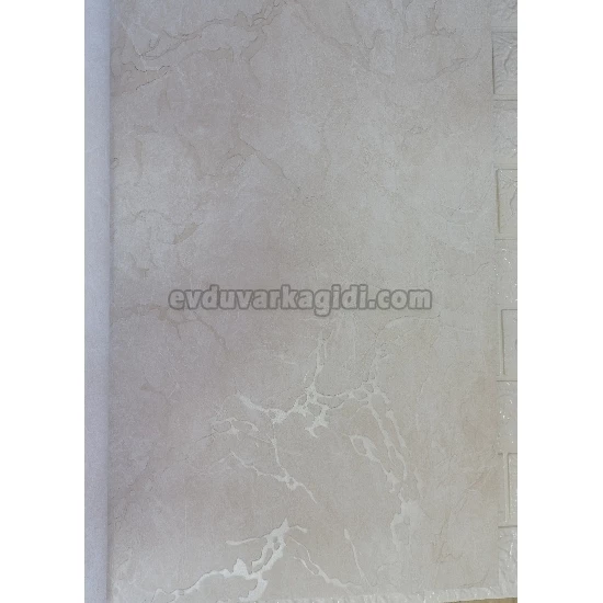 Golden Black Krem Zemin Üstünde Krem Damarlı Mermer Desenli 41615 Duvar Kağıdı 16.10 M²