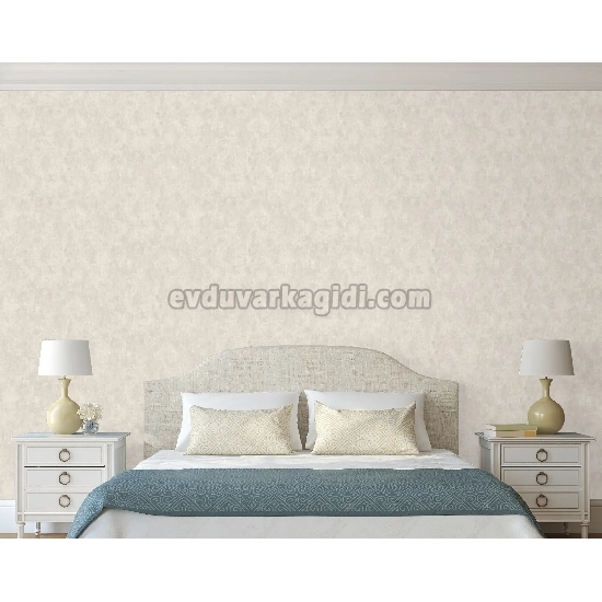 Adawall Muse Krem Kumaş Keten Efekt Desenli 25105-2 Duvar Kağıdı 16.50 M²