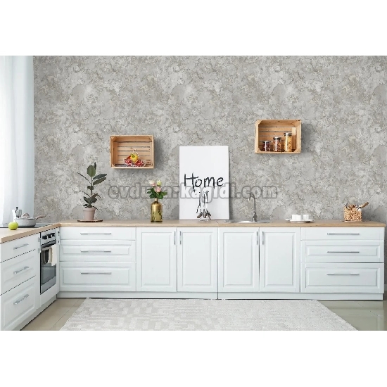 Adawall İcon Açık Gri Bej Beton Mermer Desenli 24109-2 Duvar Kağıdı 16.50 M²