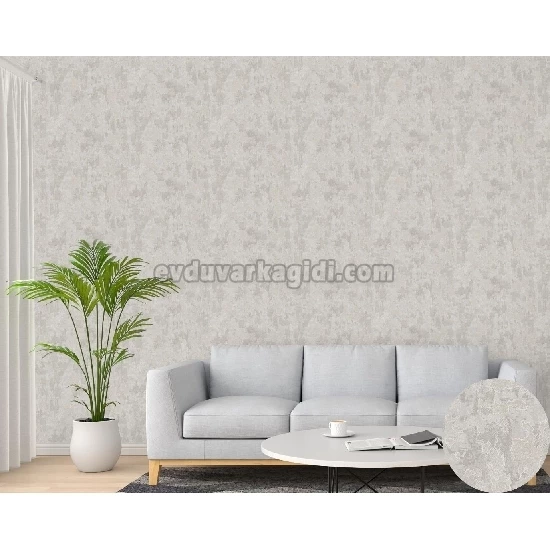 Adawall Vera Krem Eskitme Simli Düz Desenli 1513-2 Duvar Kağıdı 16.50 M²