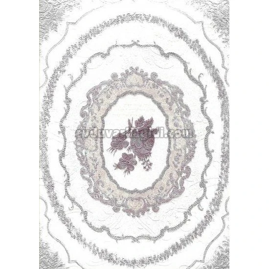 Livart Genesis Beyaz Gri Pembe Klasik Desenli 772-3 Duvar Kağıdı 16.50 M²