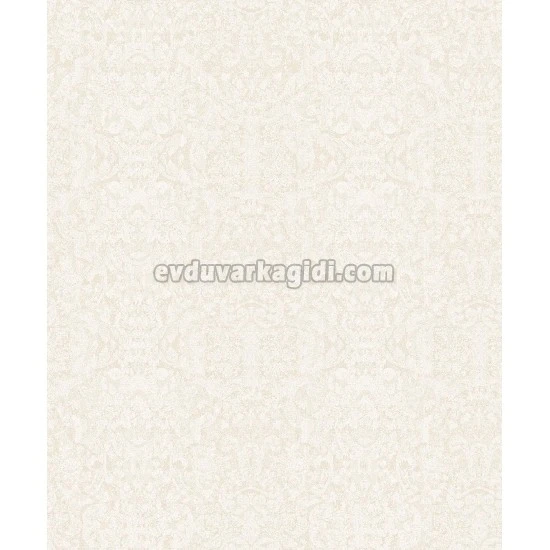 Bella Wallcoverings Koyu Krem Klasik Şam Desenli YG30402 Duvar Kağıdı 16.50 M²