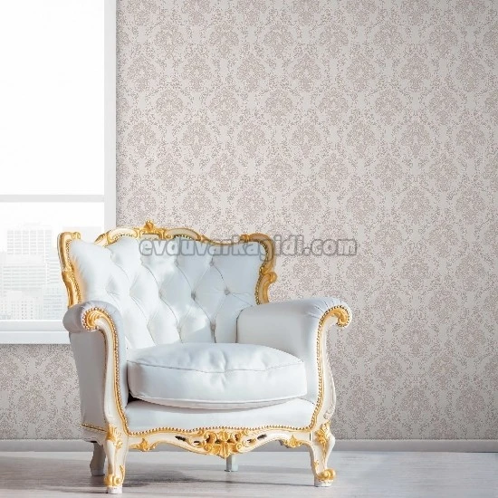 Duka Legend Pembe Zemin Koyu Pembe Motifli Damask Desenli 81152-4 Duvar Kağıdı 16.50 M²