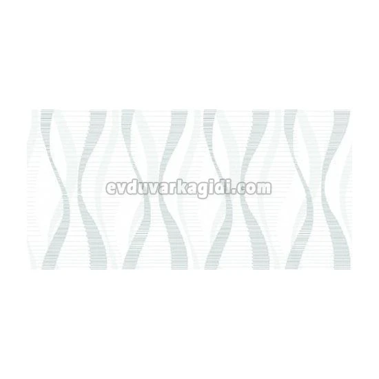 Prowall Ainos Beyaz Gri Modern Çizgi Desenli 6528-1 Duvar Kağıdı 16.50 M²