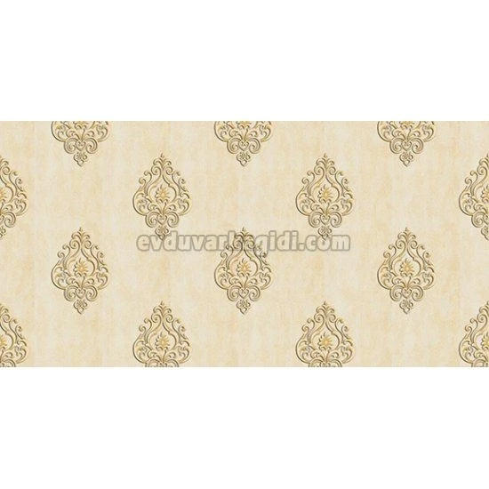 Ottoman Wallcoverings Pudra Gold Damask Desenli A0022 Duvar Kağıdı 16.50 M²