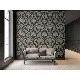 Adawall Rumi Mavi Altın Motifli Damask Desenli 6808-5 Duvar Kağıdı 10.60 M²