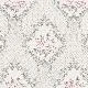 Duka Sawoy Retro Beyaz Pembe Gül Desenli 17174-1 Duvar Kağıdı 10.00 M²